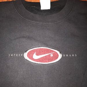 Vintage Nike “swoosh brand” crew neck sweatshirt